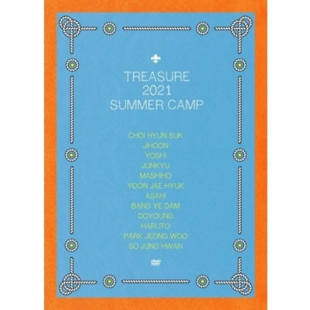 Treasure 2021 Summer Camp (NTSC/Region 0) (incl. 152pg Photobook, 132pg Making